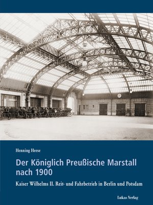 cover image of Der Königlich Preußische Marstall nach 1900